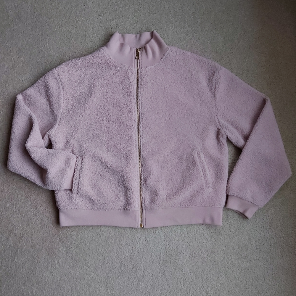Ardene Pink Sherpa Jacket